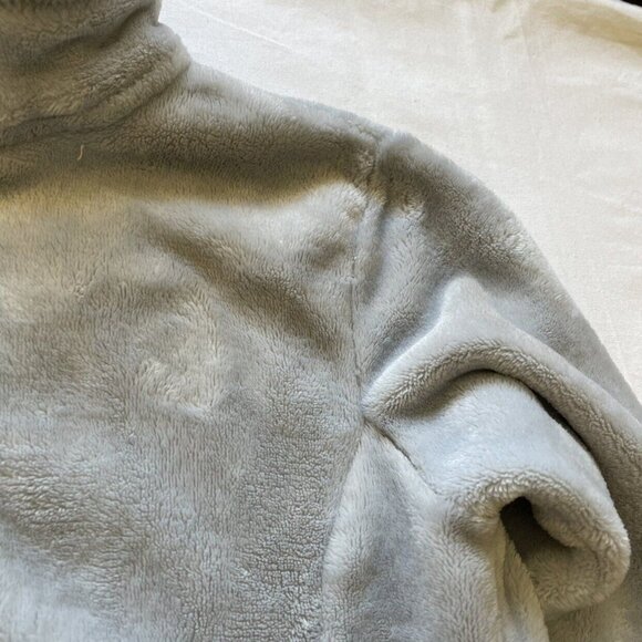 32 Degrees Heat Girls Gray Polyester Faux Fur Jacket Size 10/12 - Picture 5 of 6